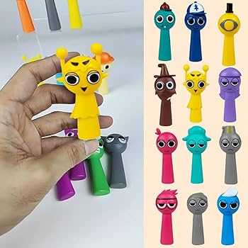 キャラクターグッズ(専用出品) Amazon.co.jp: スプランキー 装飾品 12体セットsprunki